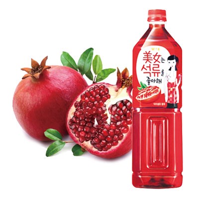 『LOTTE』美女はザクロが好き｜ざくろジュース(1.5L・PET) ロッテ 韓国飲料 韓国ドリンク 韓国飲み物 韓国食品