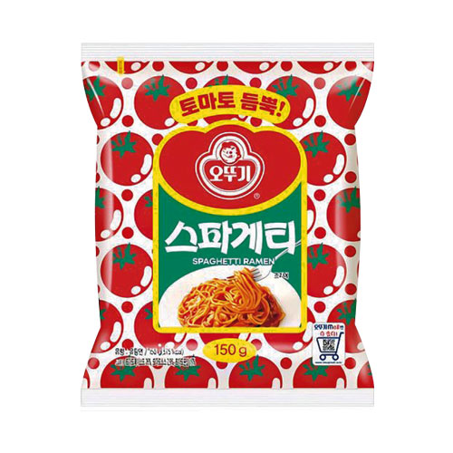 オットギ』スパゲッティ ラーメン(150g×4個) □1個当り183円 韓国