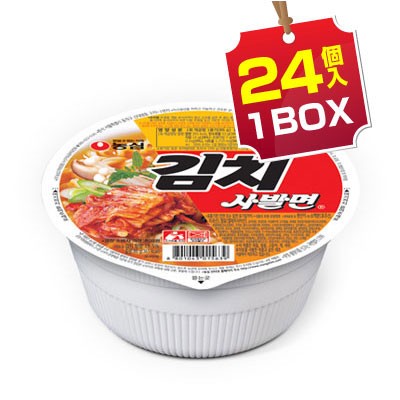 農心 キムチカップ麺 86g×24個 1BOX 韓国ラーメン カップ麺 NONGSHIM 1