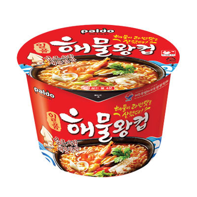 カップ麺　インスタント麺 パルド 海鮮王カップ カップ麺 110g×1個 Paldo カップラーメン