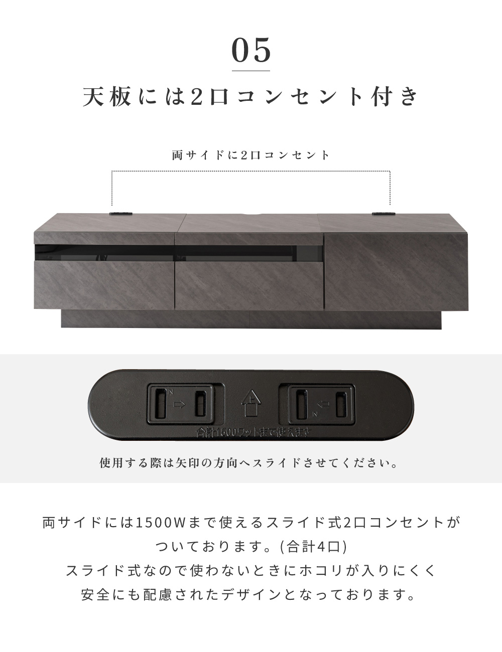 テレビ台 ローボード 180cm 収納 テレビスタンド 石目調 テレビボード TV台 TVボード おしゃれ シンプル 北欧 モダン ストーン柄 北欧 ブラック ホワイト