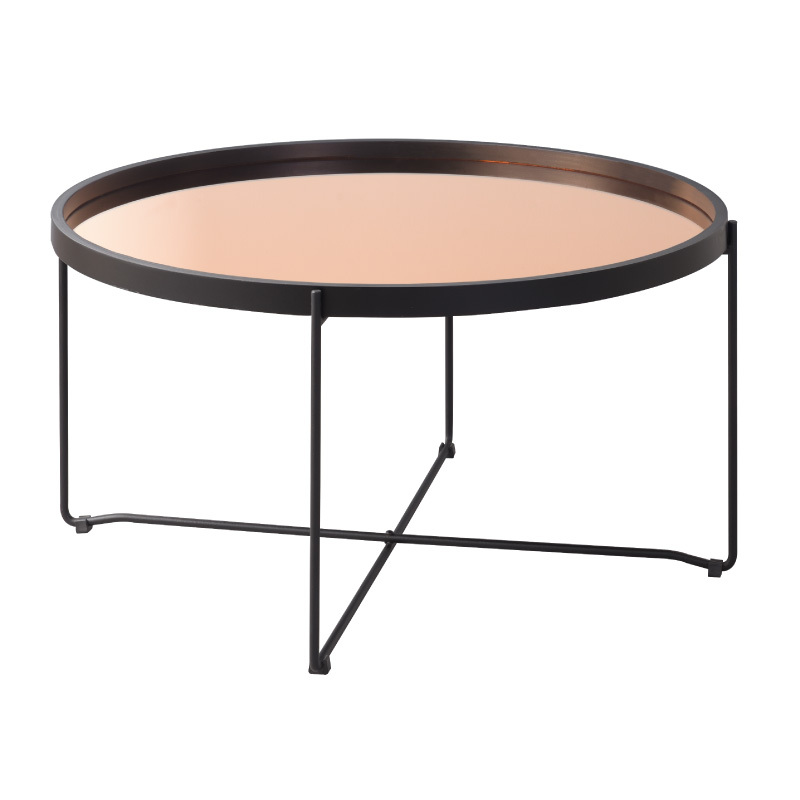 Lサイズ ラウンドテーブル オレンジミラー サイド CIR-502 N01 Lサイズ ラウンドテーブル オレンジミラー サイド CIR-502 N01 Lサイズ