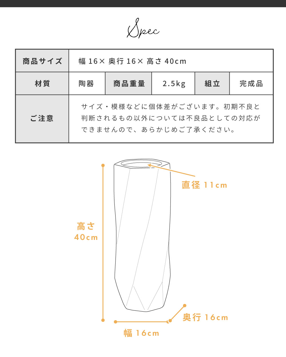 傘立て 傘入れ おしゃれ 玄関 スリム コンパクト 省スペース 少人数 2本 3本 かわいい 一人暮らし アンブレラスタンド フラワースタンド 花台 花入れ ディスプレイ 六角形 陶器 素朴 シンプル モダン 北欧 韓国インテリア 石目調 水に強い 錆びにくい サビない 高さ40cm 幅16cm 軽い 軽量 持ち運び 穴なし 水抜き穴なし アイボリー グレー
