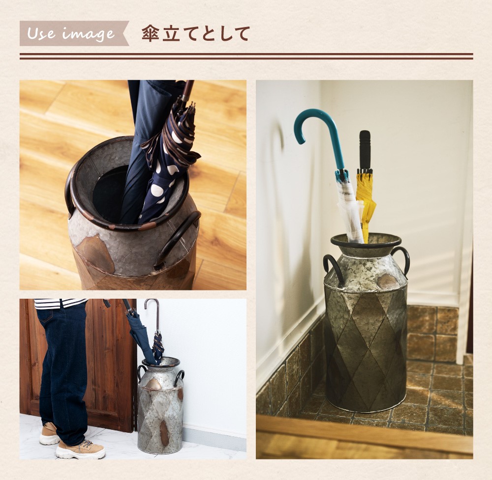 東谷 傘立て おしゃれ スリム 外置き アイアン コンパクト アンブレラ