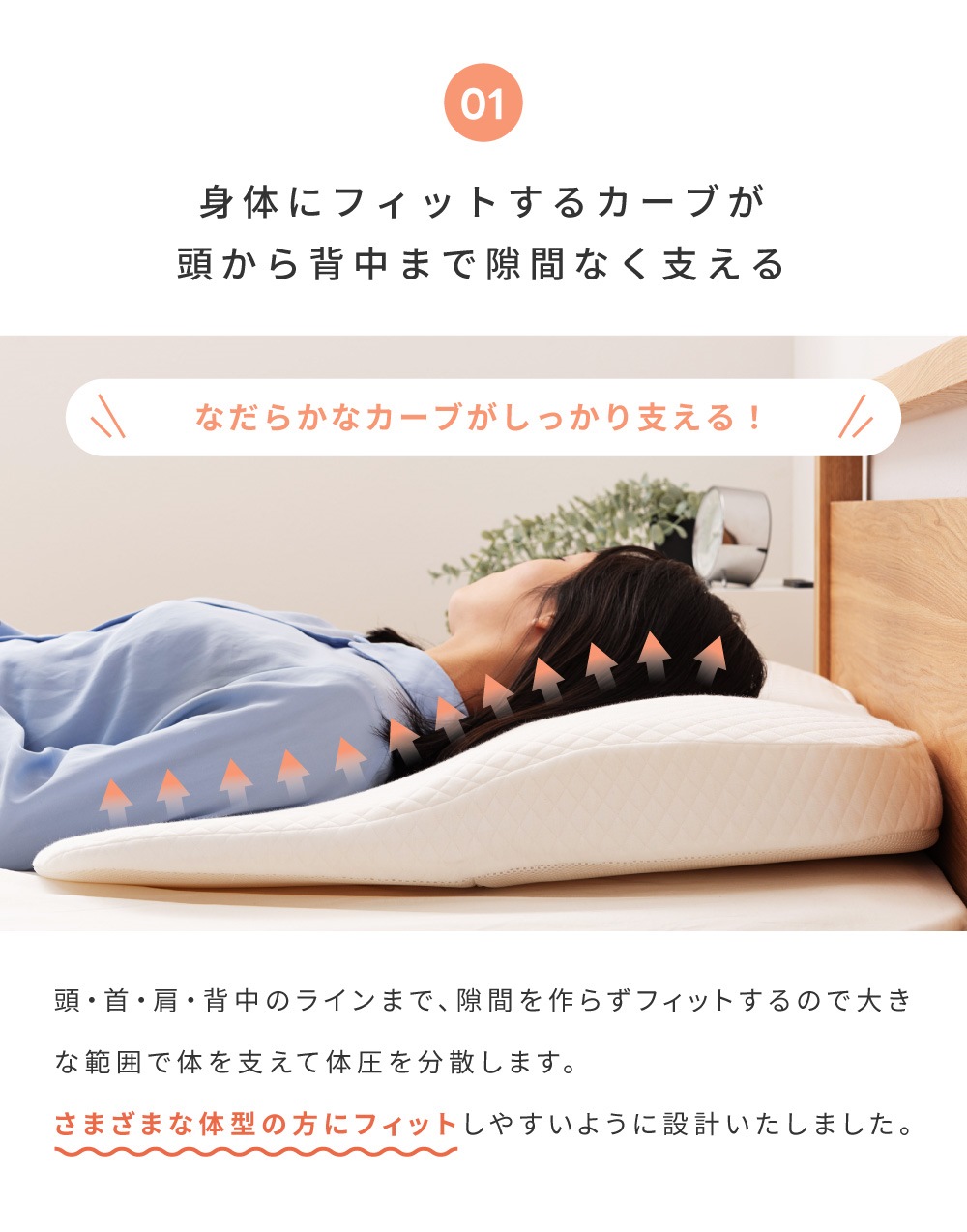 低反発枕 まくら 枕 フィット ホテル枕 シンプル ホテルピロー 高級感 快眠 睡眠 