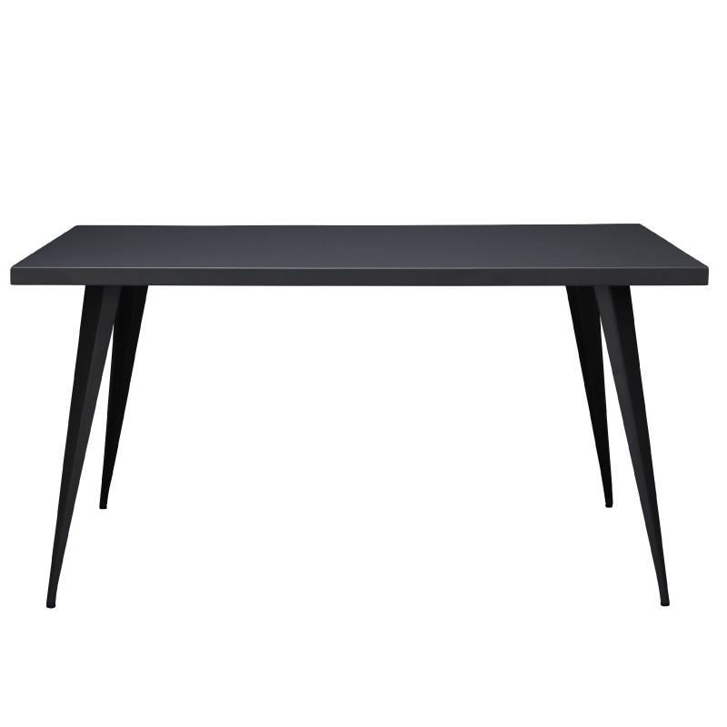 ダイニングテーブル 幅150cm 4人用 おしゃれ スチール 食卓机 インダストリアル 安い