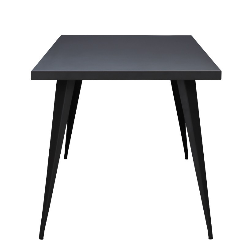 ダイニングテーブル 幅150cm 4人用 おしゃれ スチール 食卓机 インダストリアル 安い