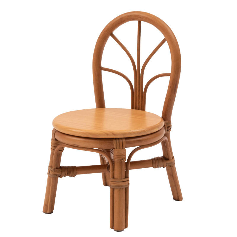 プランタースタンド 花台 玄関 天然木 木製 ラタン 籐 ナチュラル 軽い