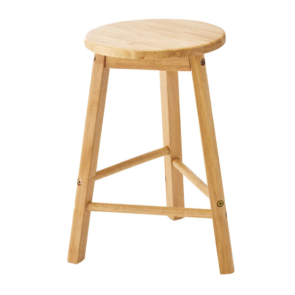 東谷 スツール 丸椅子 木製 椅子 カウンターチェア ハイスツール