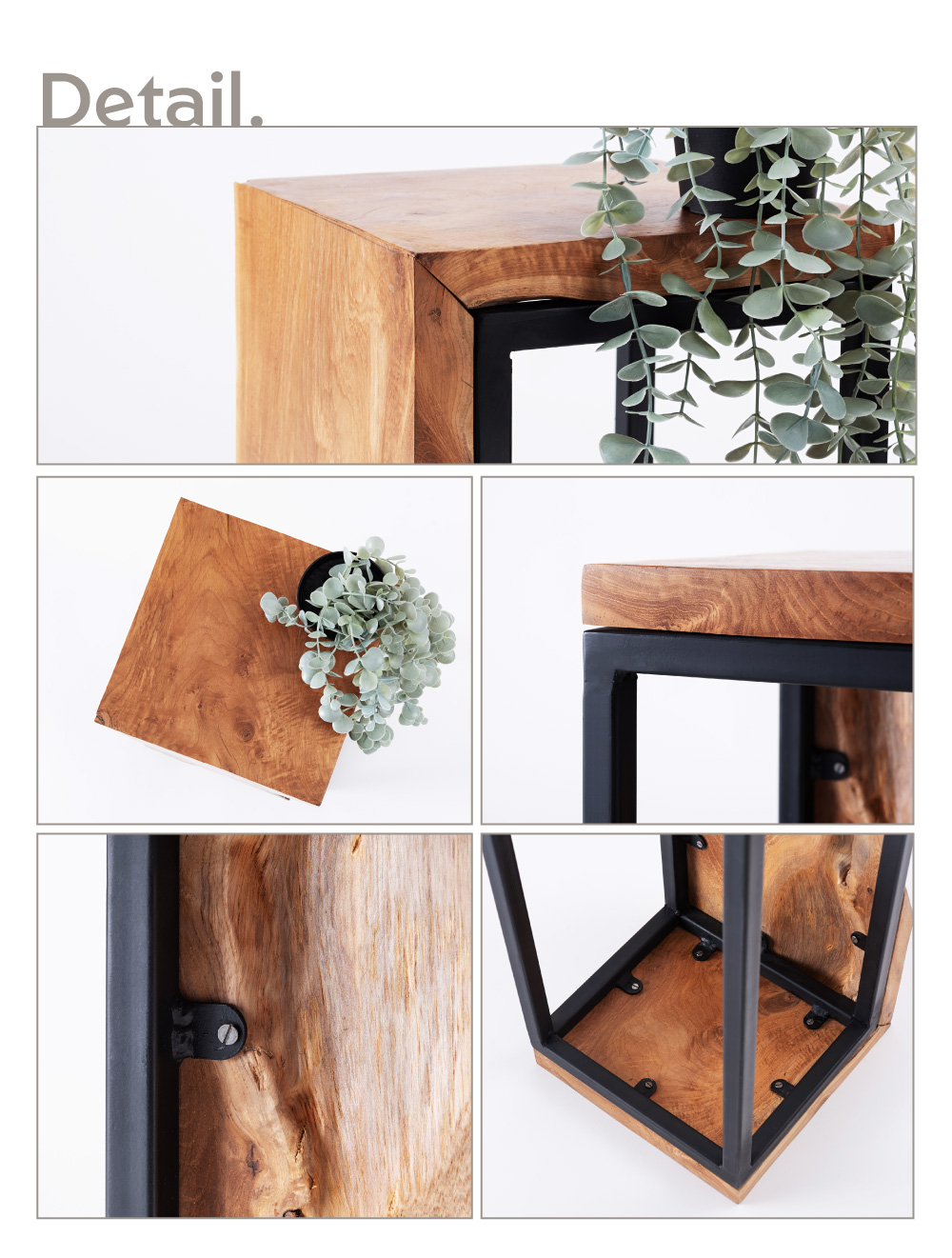 東谷 プランタースタンド 高さ40cm サイドテーブル ナイト おしゃれ