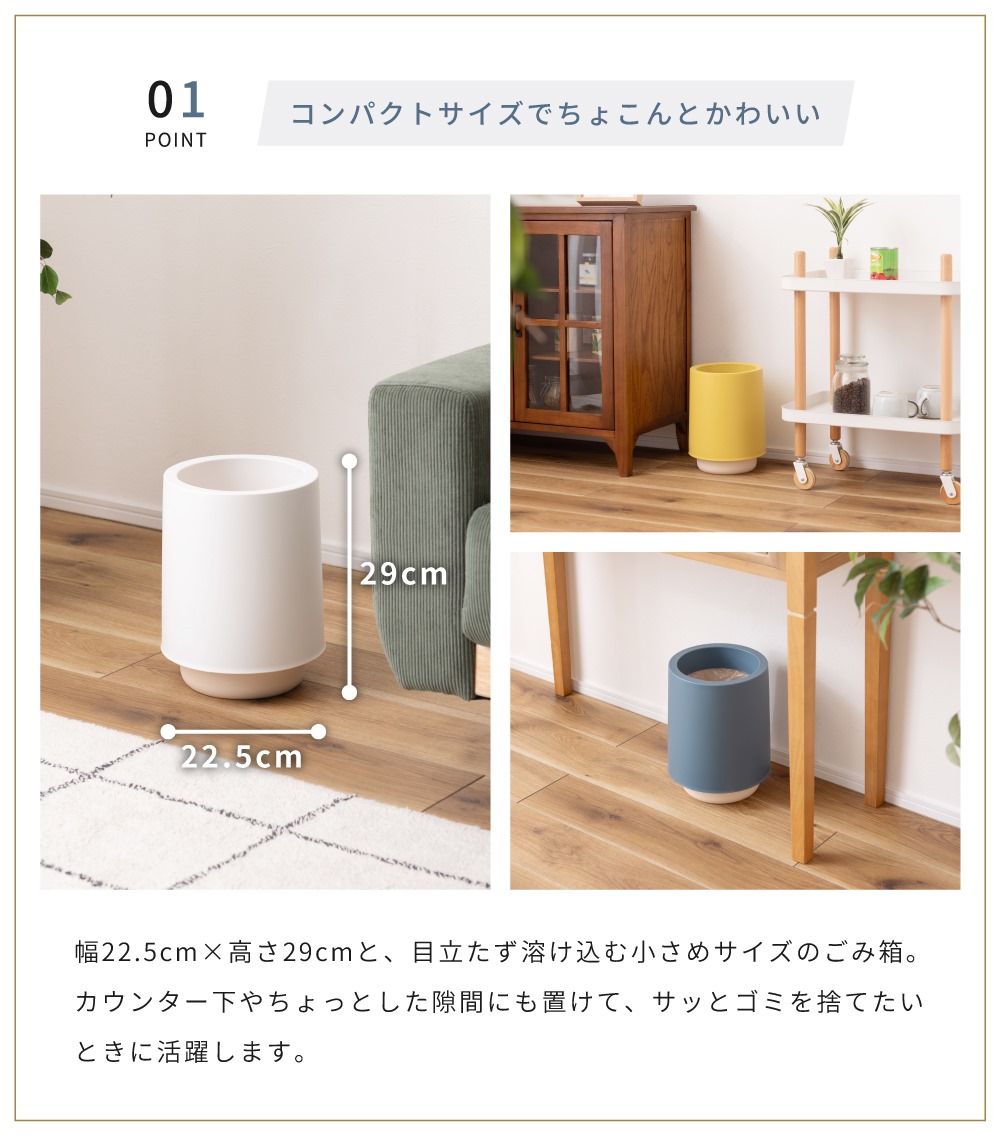 【うみか（いいね。の度に値下げします。）】 ゴミ箱 おしゃれ Amazon｜DB3NK ゴミ箱 柔らかい 11L おしゃれ ごみ箱 ペール