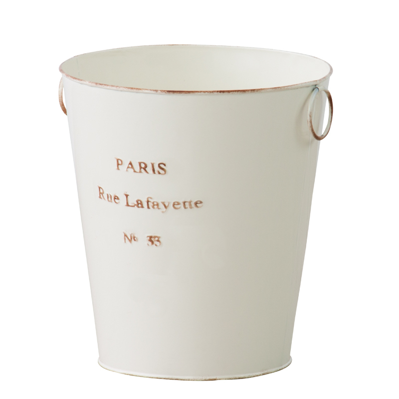 バケツ ゴミ箱 おしゃれ 丸型 北欧 リビング 部屋用 スチール