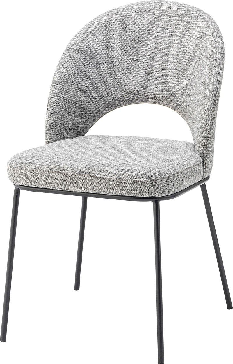 東谷 ダイニングチェア シンプル おしゃれ スチール ファブリック