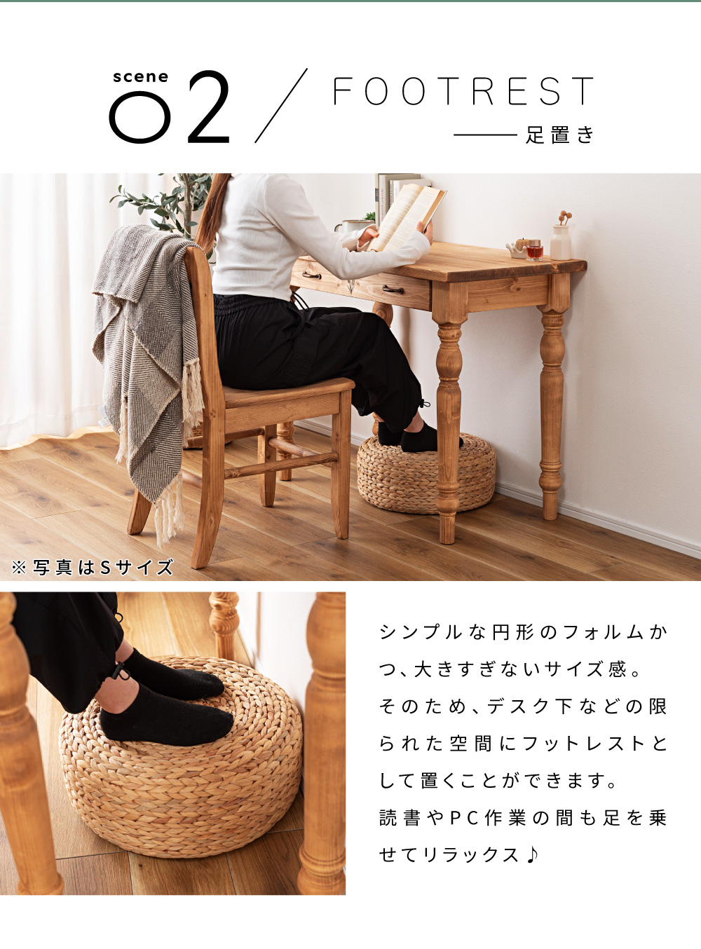 スツール 丸 ロータイプ 直径50cm 低い椅子 簡易椅子 座布団