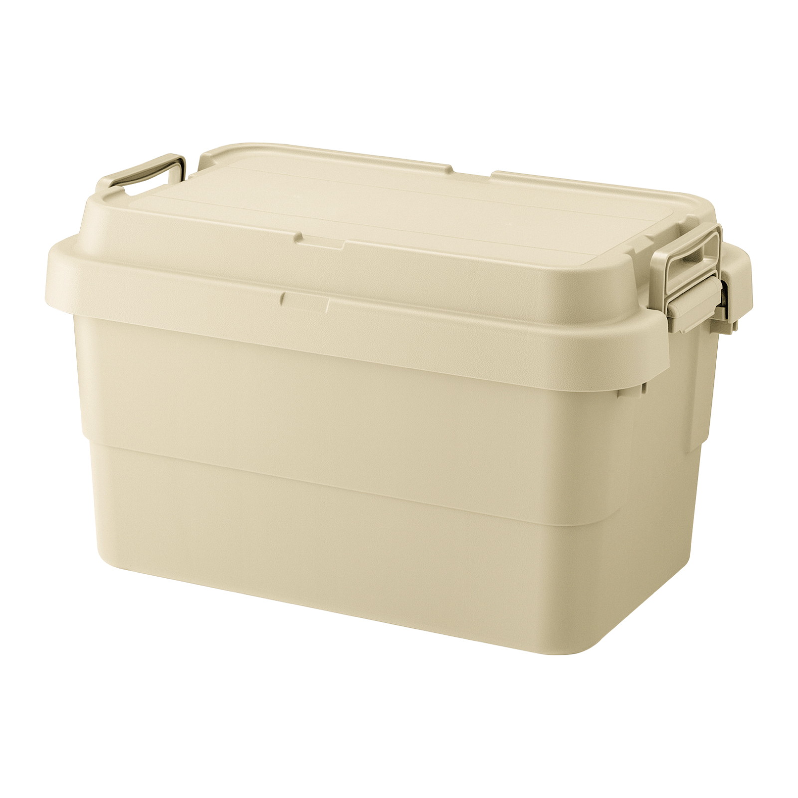 コンテナボックス 2個セット 収納 キャンプ スタッキング トランクカーゴ 50l 座れる グリーン 収納ボックス 蓋付き おしゃれ 机 防災 プラスチック コンパクト