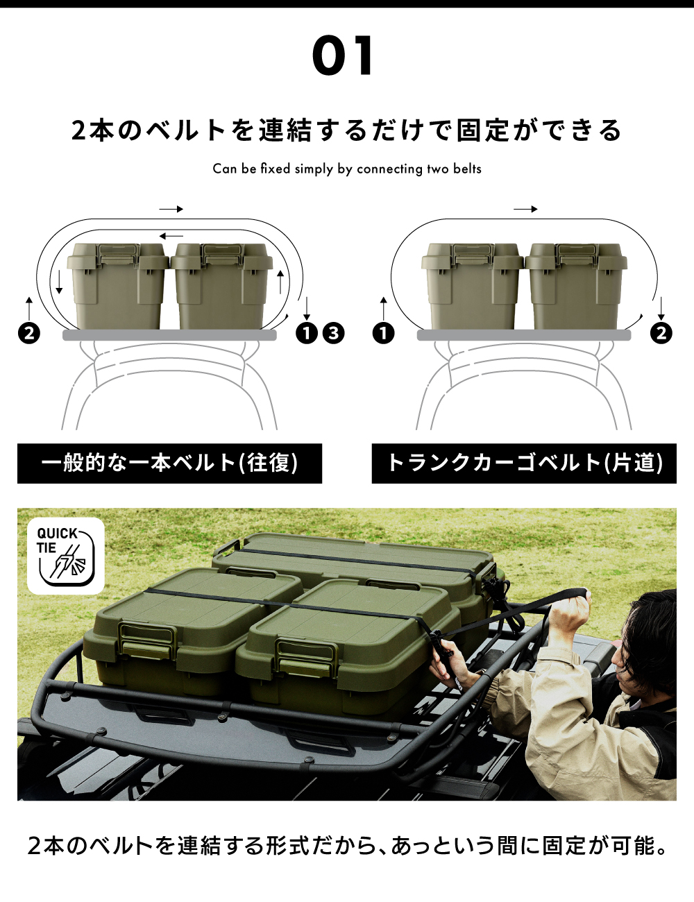 荷締めベルト 2m 272.5cm 荷物固定ベルト 荷締めロープ ルーフキャリアベルト 固定ベルト 固定バンド