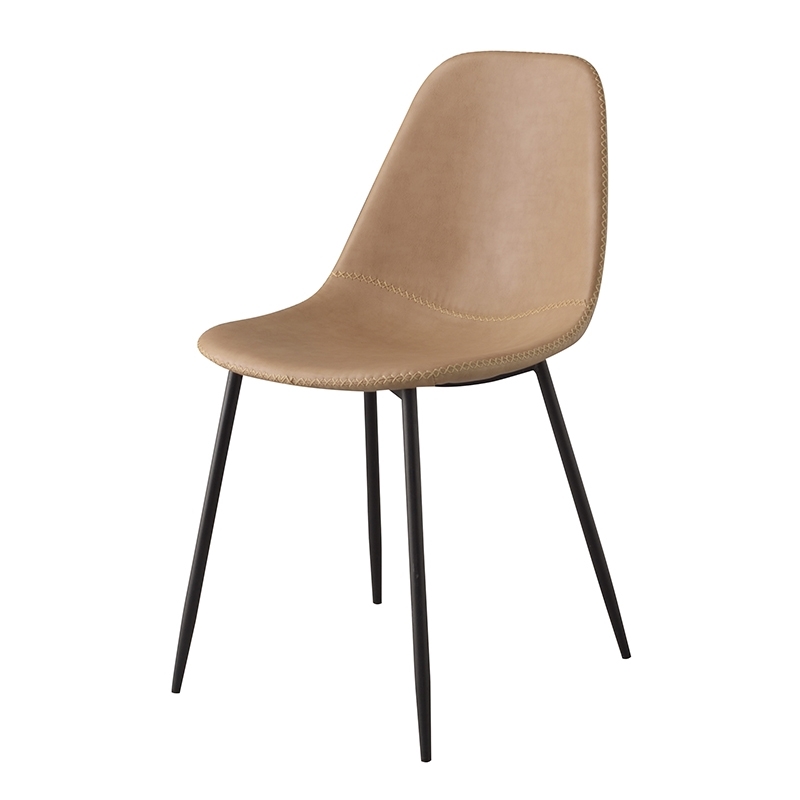 東谷 ダイニングチェア 肘なし レザー ソフトレザー 合皮 おしゃれ