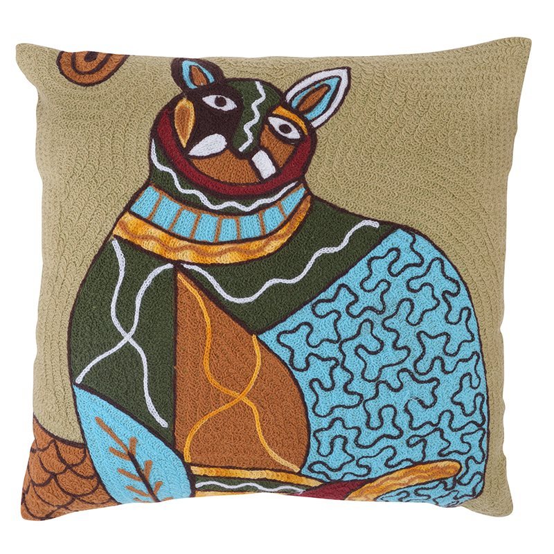 東谷 クッション おしゃれ フロアクッション 45×45cm コットン