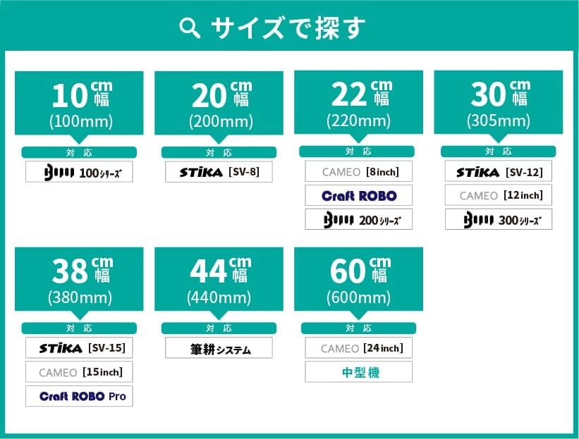 サイズで探す