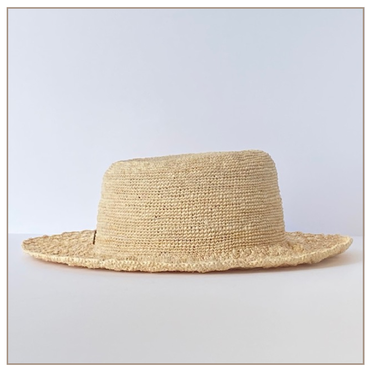 Ecua-Andino（エクア・アンディーノ） 麦わら帽子 パナマハット