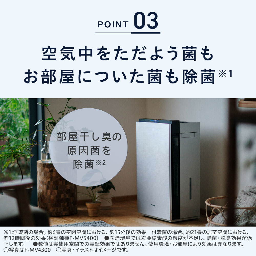 ジアイーノ 公式店 パナソニック 空間除菌脱臭機 F-ML4000B-HZ ガンバ