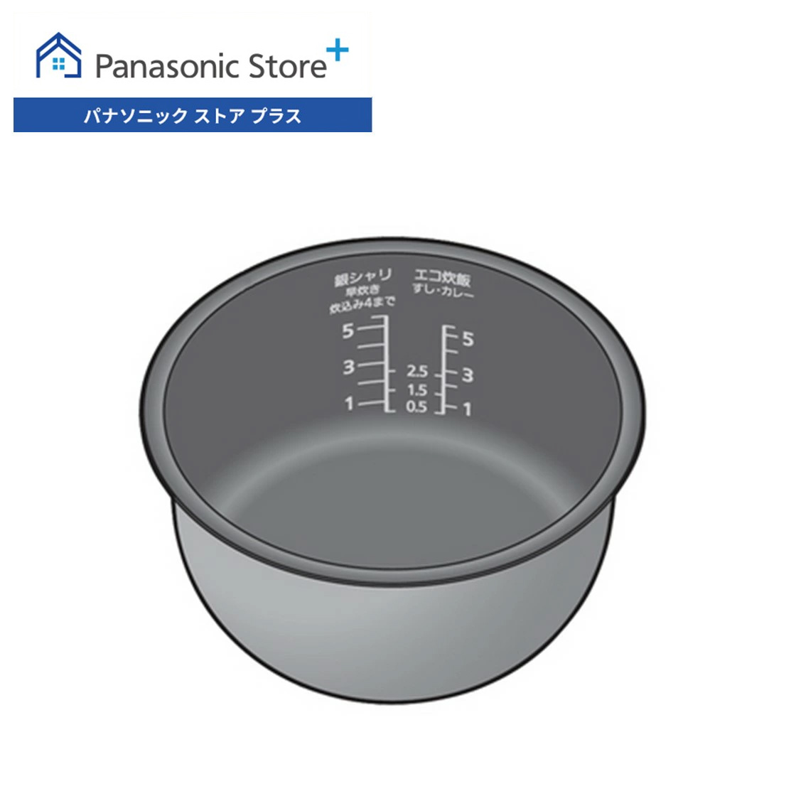 Panasonic（パナソニック） 公式店 内釜 ARE50-K74 炊飯器 消耗品
