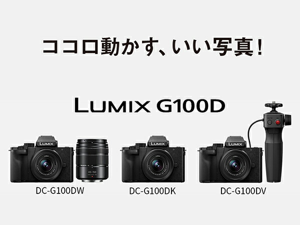 LUMIX 公式店 パナソニック デジタル一眼カメラ DC-G100DV