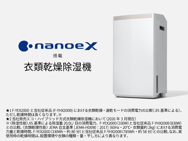パナソニック　除湿機　衣類乾燥機 衣類乾燥除湿機 | カテゴリー概要 | Panasonic