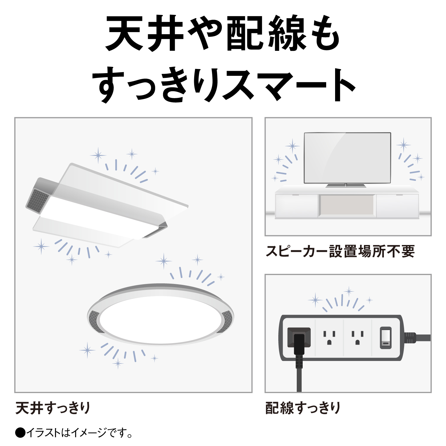 その他 Panasonic HH-XCH1208A Wi-Fi Bluetooth Amazon | パナソニック Bluetoothスピーカー搭載 LEDシーリング