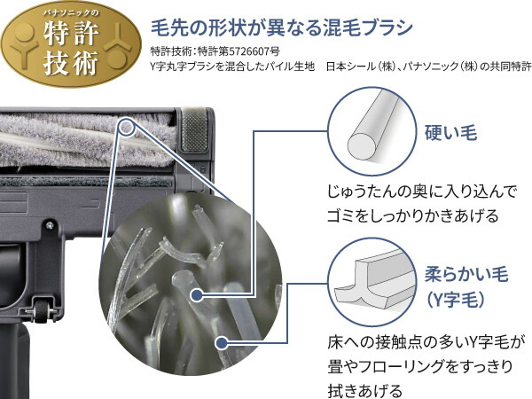 Panasonic（パナソニック） 公式店 掃除機 MC-NX500K セパレート型 紙
