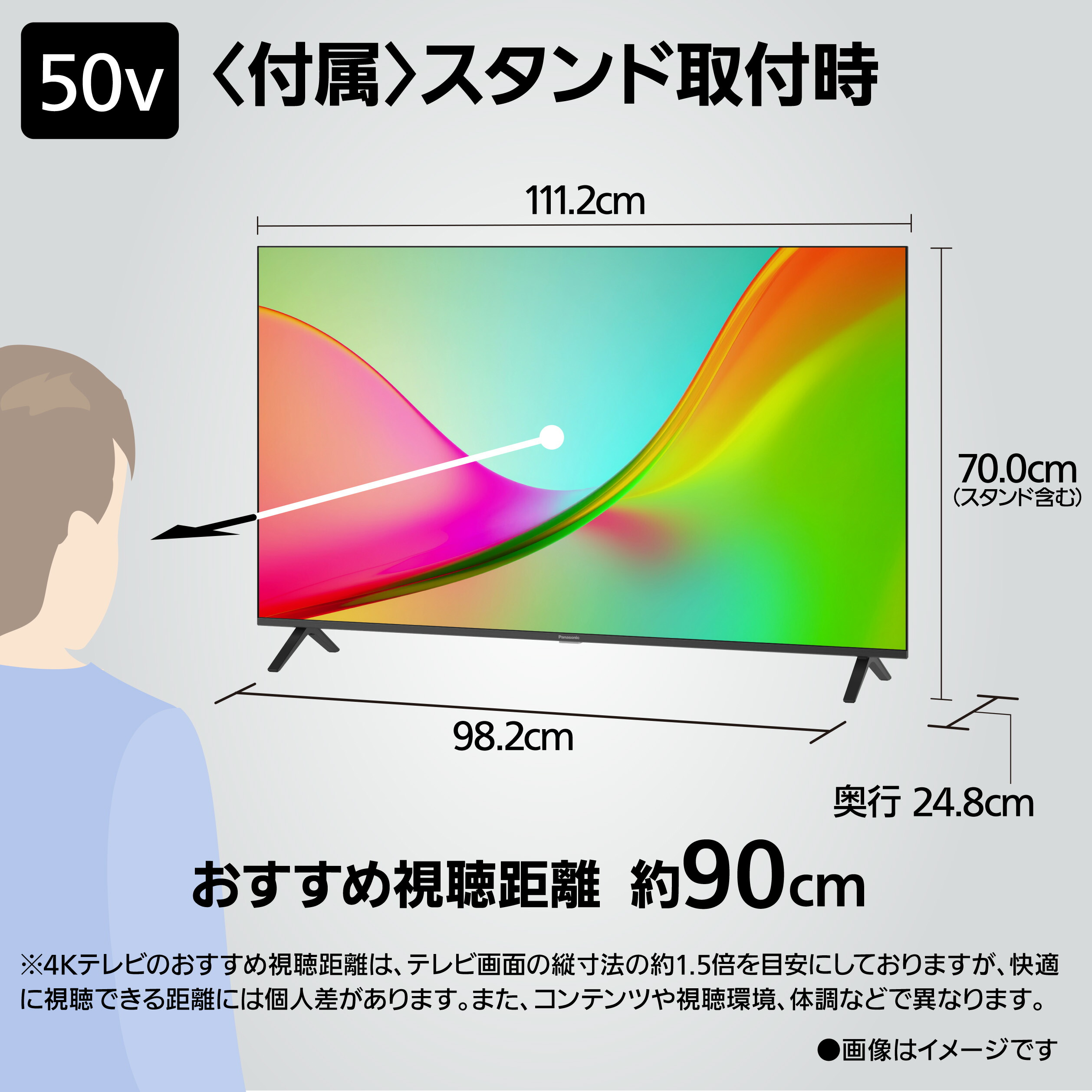 VIERA 予約 公式店 パナソニック テレビ TV-43W80C 4K 液晶 43v型