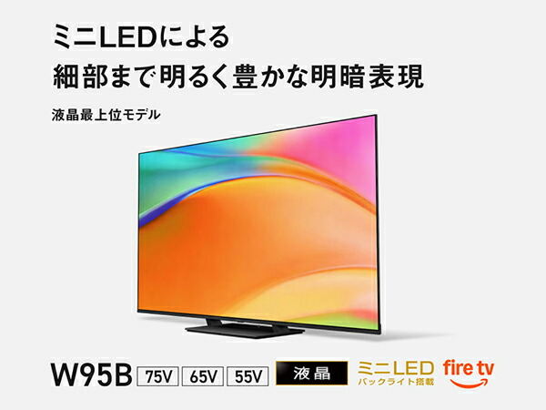 VIERA 公式店 パナソニック テレビ TV-65W95B 4K液晶 65v型