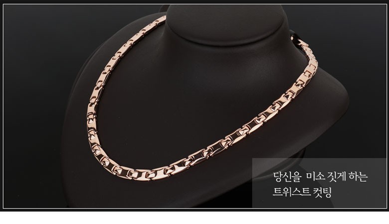CAISSE 最高級品質 ゲルマニウム ジュエリー チタン ネックレス
