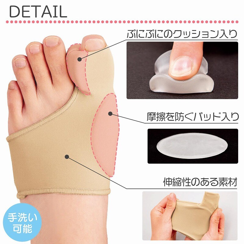 外反母趾サポーター