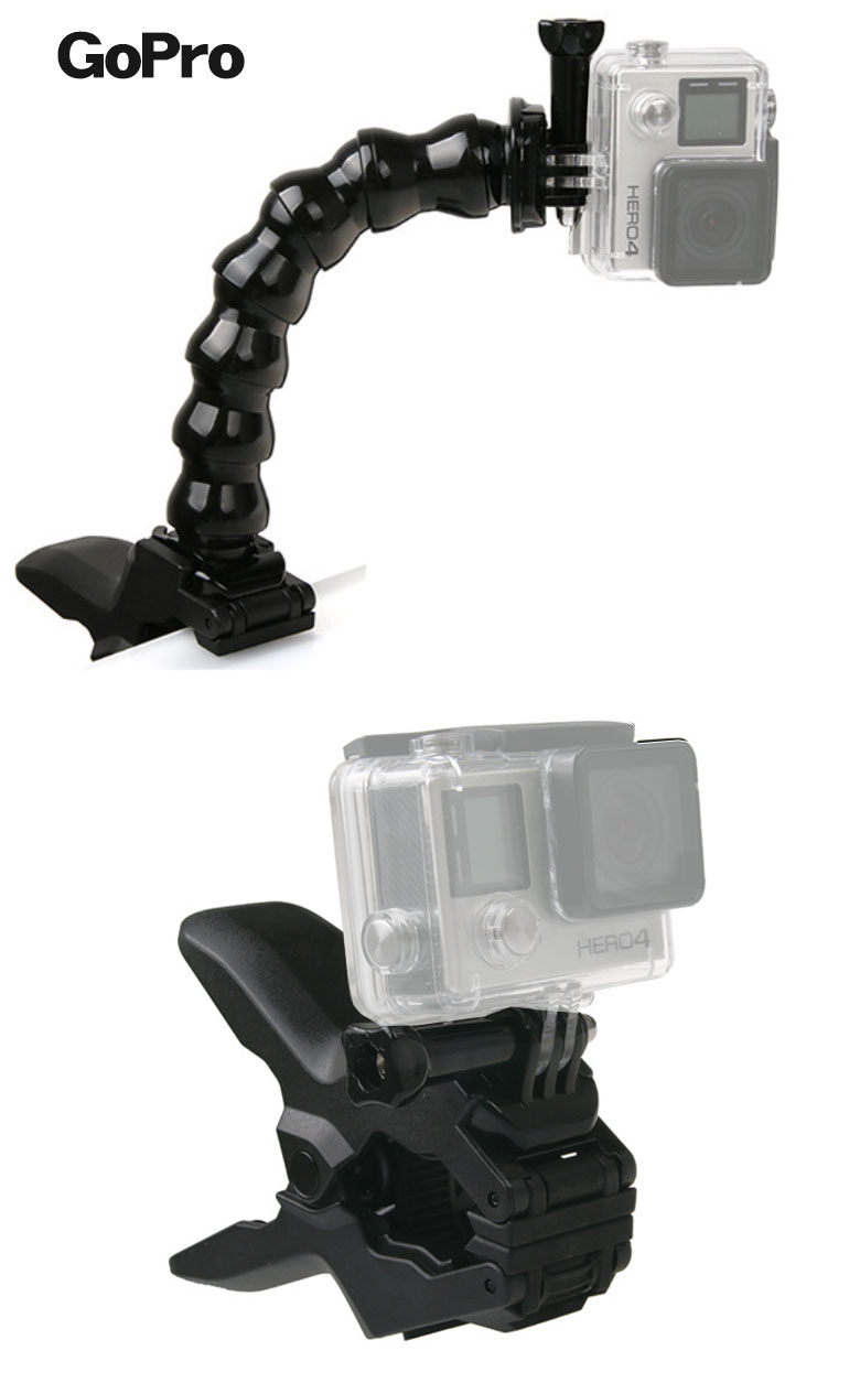 GoPro アクセサリー GoPro（ゴープロ） アクセサリー フレックス クランプ マウント