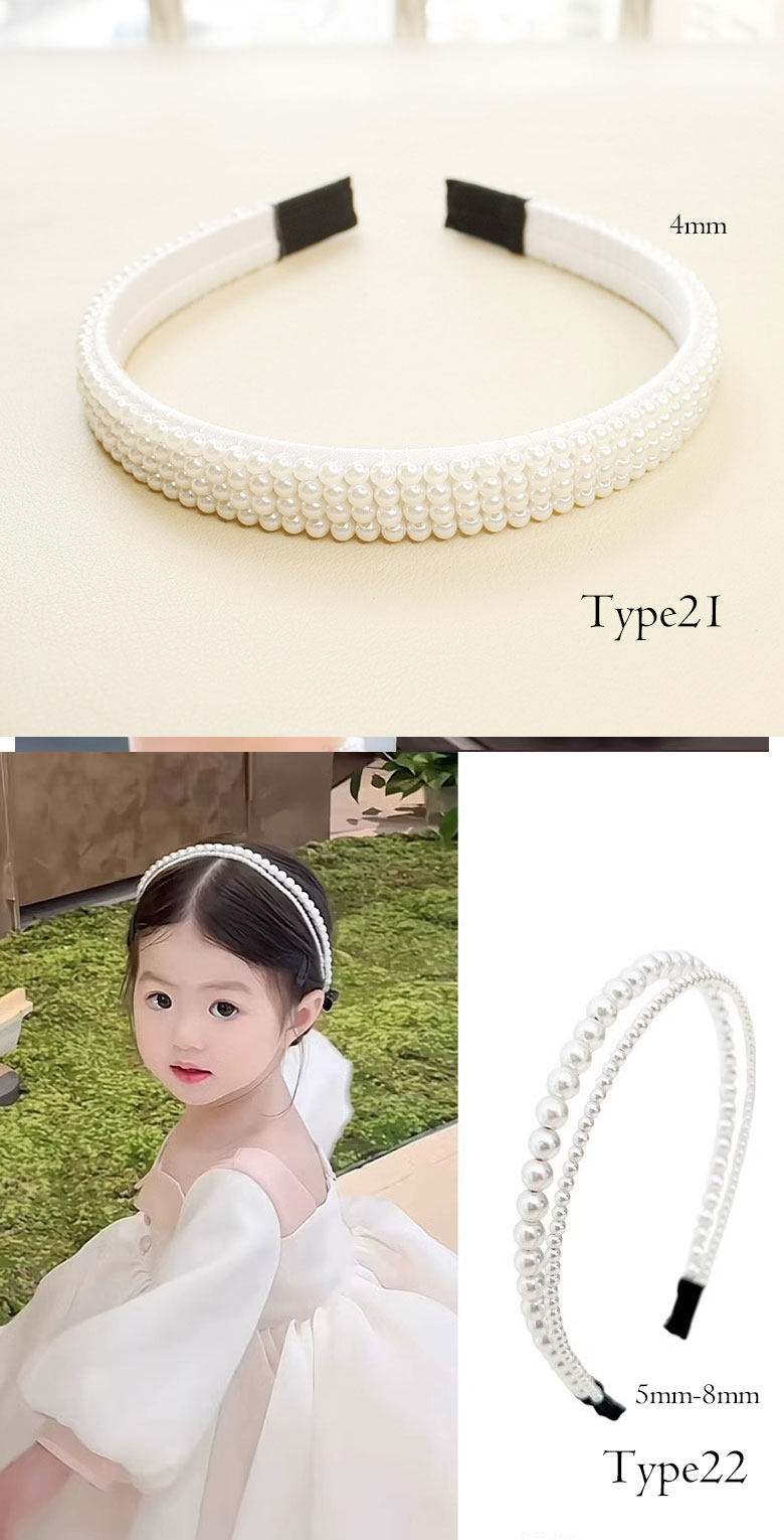 パールカチューシャ ヘアアクセサリー