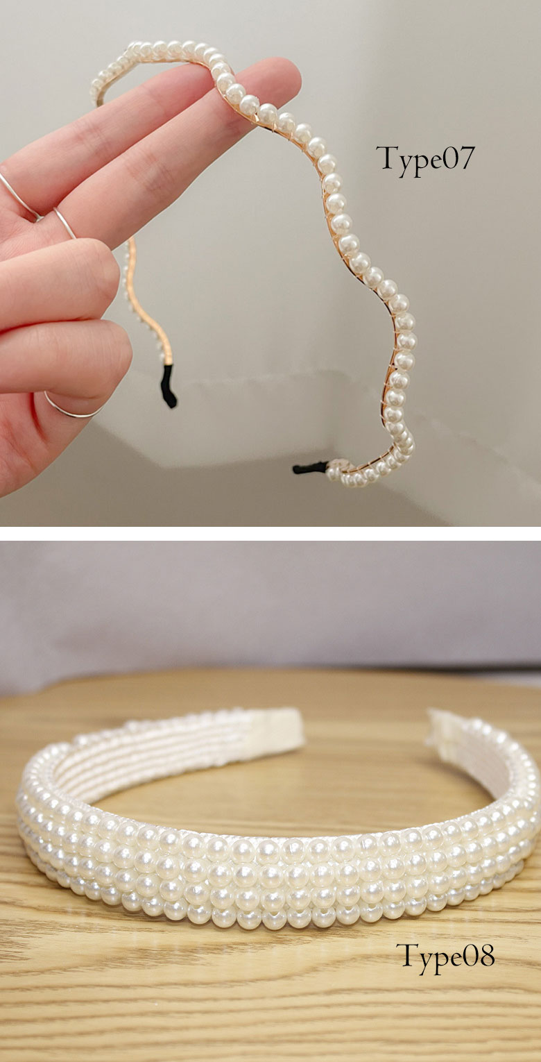 パールカチューシャ ヘアアクセサリー
