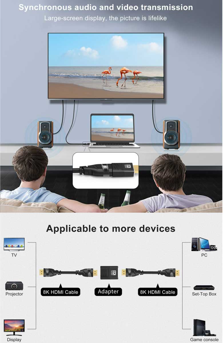 HDMI中継アダプター