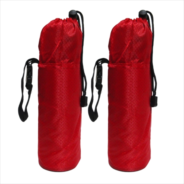 ハンドメイド　巾着袋　ペットボトルカバー コットン糸 かぎ針編みのボトルカバー ペットボトル 水筒 巾着 巾着袋