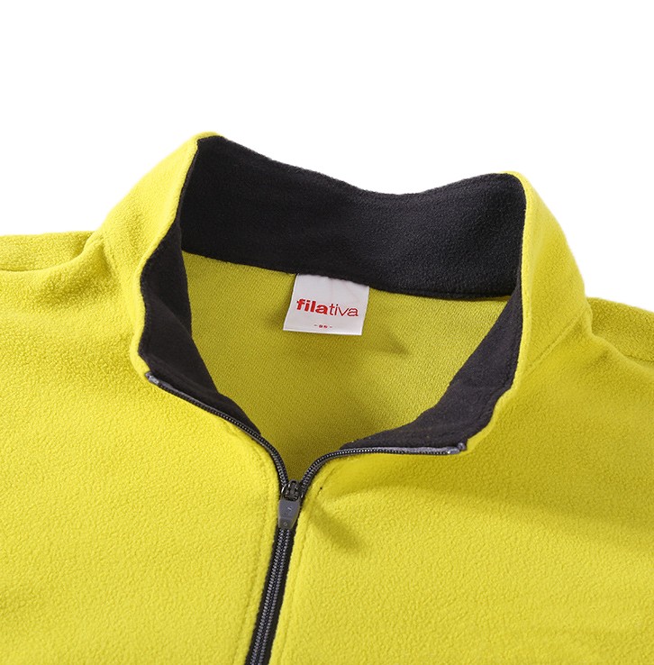 在庫処分 メンズ フリース カットソー トレーナー ハーフジップ