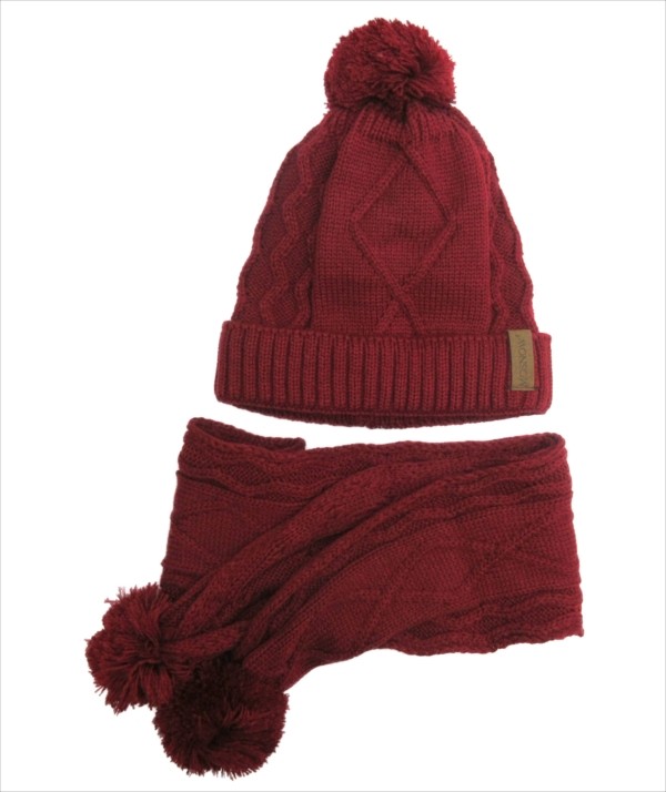 マフラー ニット帽 キッズ 暖かい 男の子 女の子 2点セット 全10色