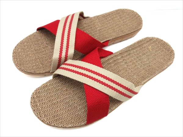 サンダル スリッパ レディース メンズ リネン 麻 夏用 室内履き ルーム