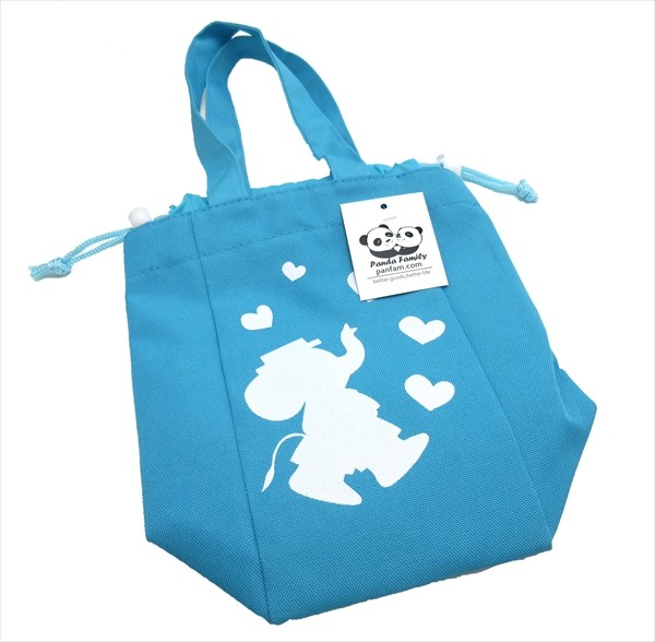 ミニトートバッグ キッズ 子供用 軽量 縦長 ランチトート お弁当バッグ