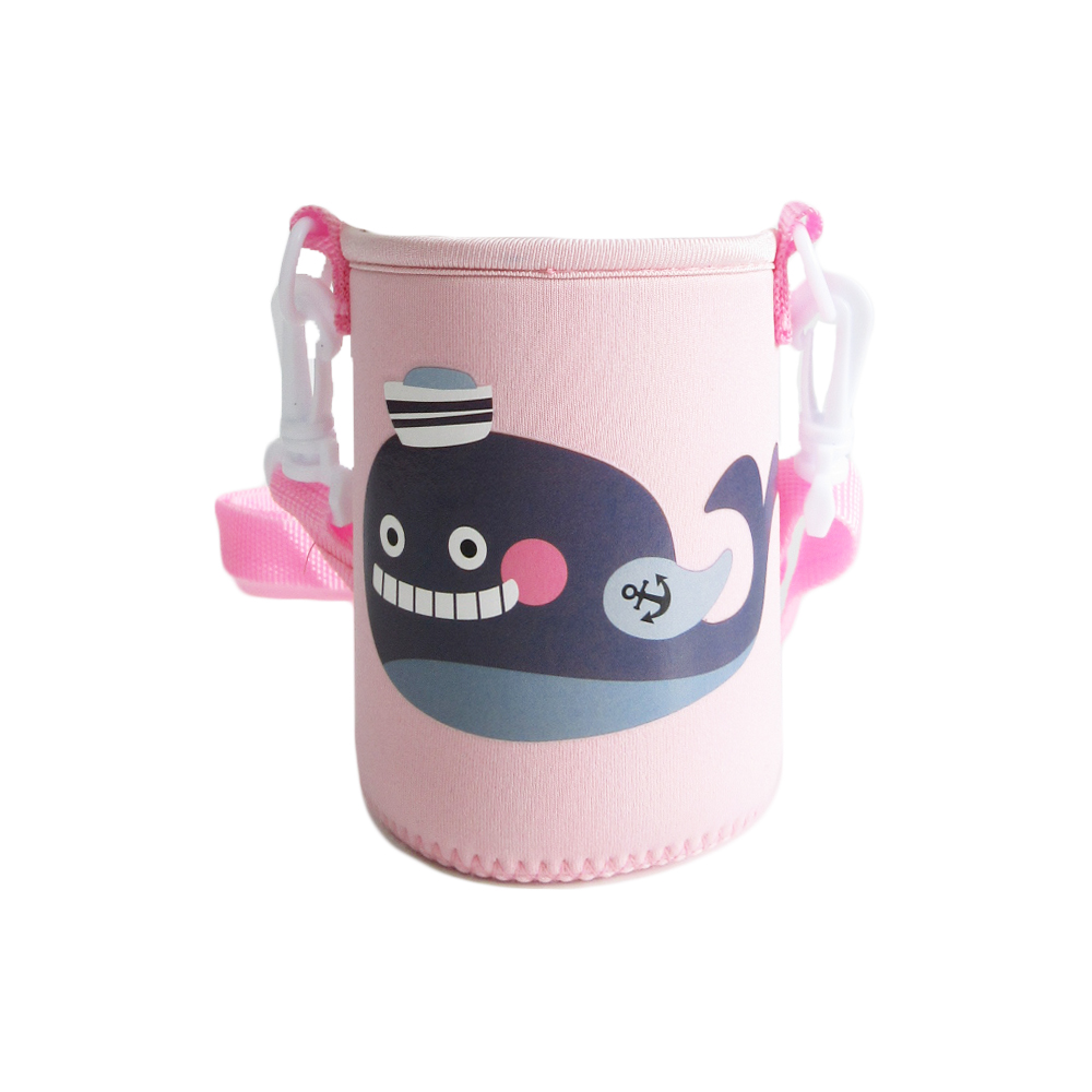 水筒カバー ハンドメイド サーモス400ml ストロー 花柄 女の子用