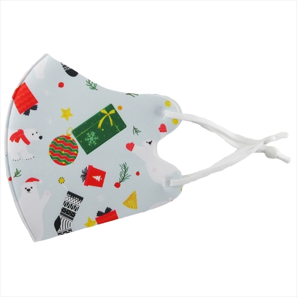 ハロウィンマスク クリスマスマスク 子供 大人 キッズ 1枚 洗える 耳