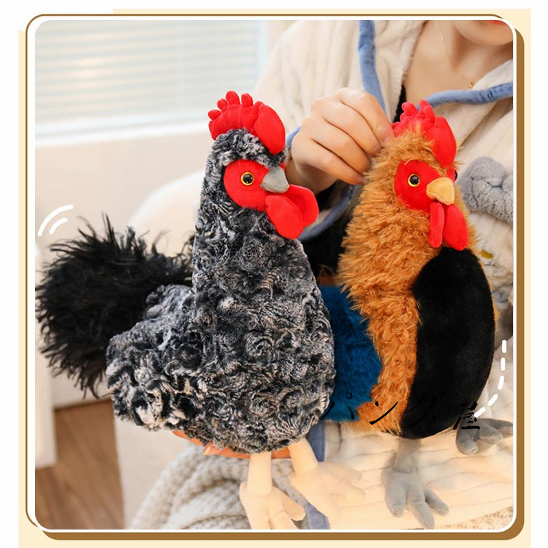 ぬいぐるみ ニワトリ 鶏 鳥 動物ぬいぐるみ かわいい おもしろ