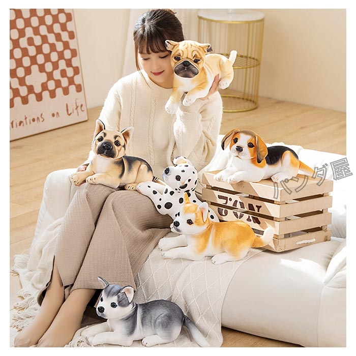 ぬいぐるみ リアル イヌ いぬ おもちゃ 犬のぬいぐるみ シェパード