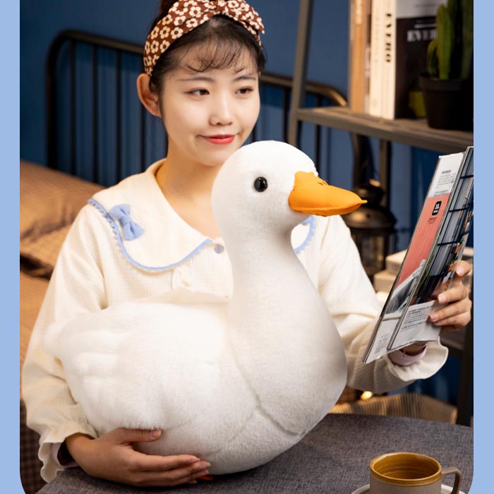 リアル アヒル ぬいぐるみ 鴨 あひる 抱き枕 動物 キッズ 子供