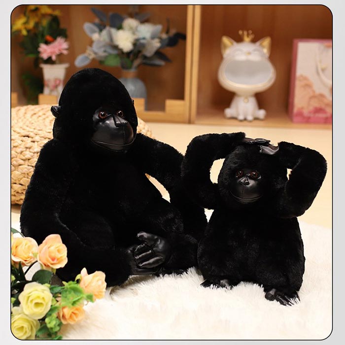 可動式ゴリラぬいぐるみ SNSでも話題の#コリラックマのわくわくトリップ限定「ぬいぐるみ