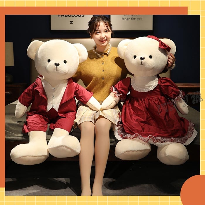 テディベア クマ くま ぬいぐるみ カップル熊 可愛い 大きいサイズ